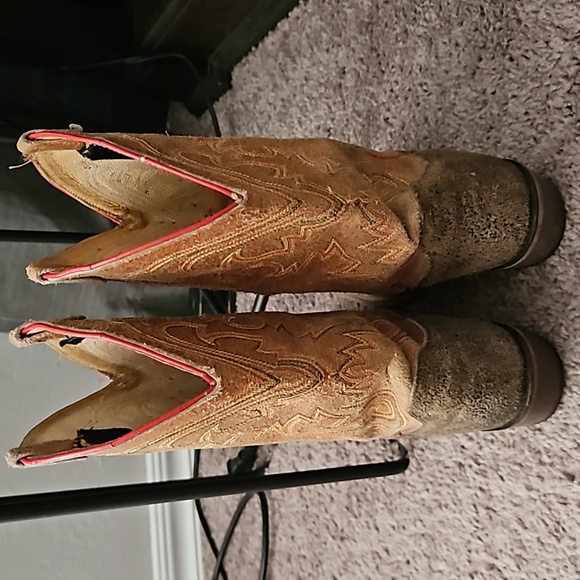 Justin Boots Suede Leather - Picture 5 of 15